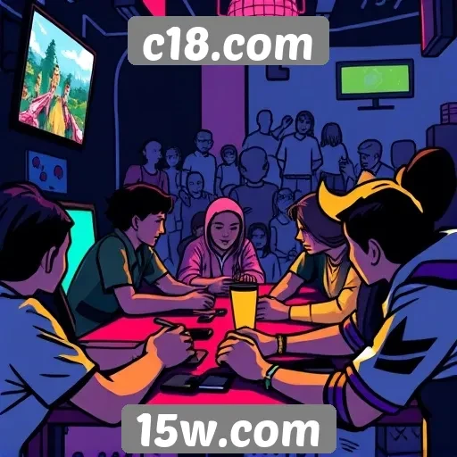 Impacto das comunidades online nos jogos do c18.com